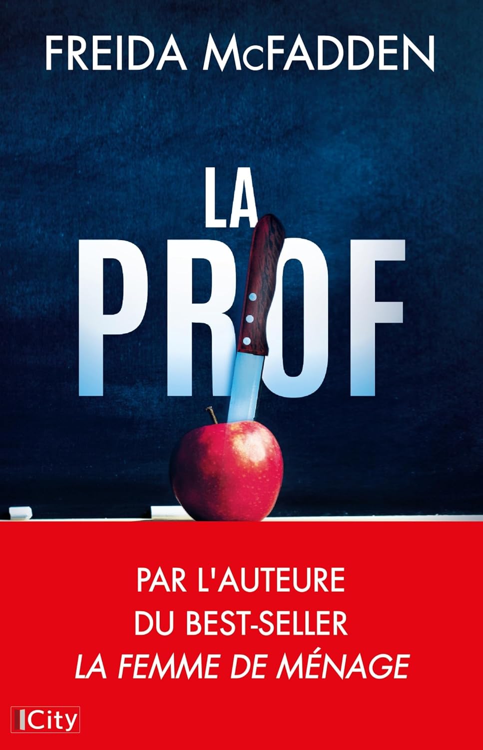 image de couverture du livre La prof de Freida McFadden