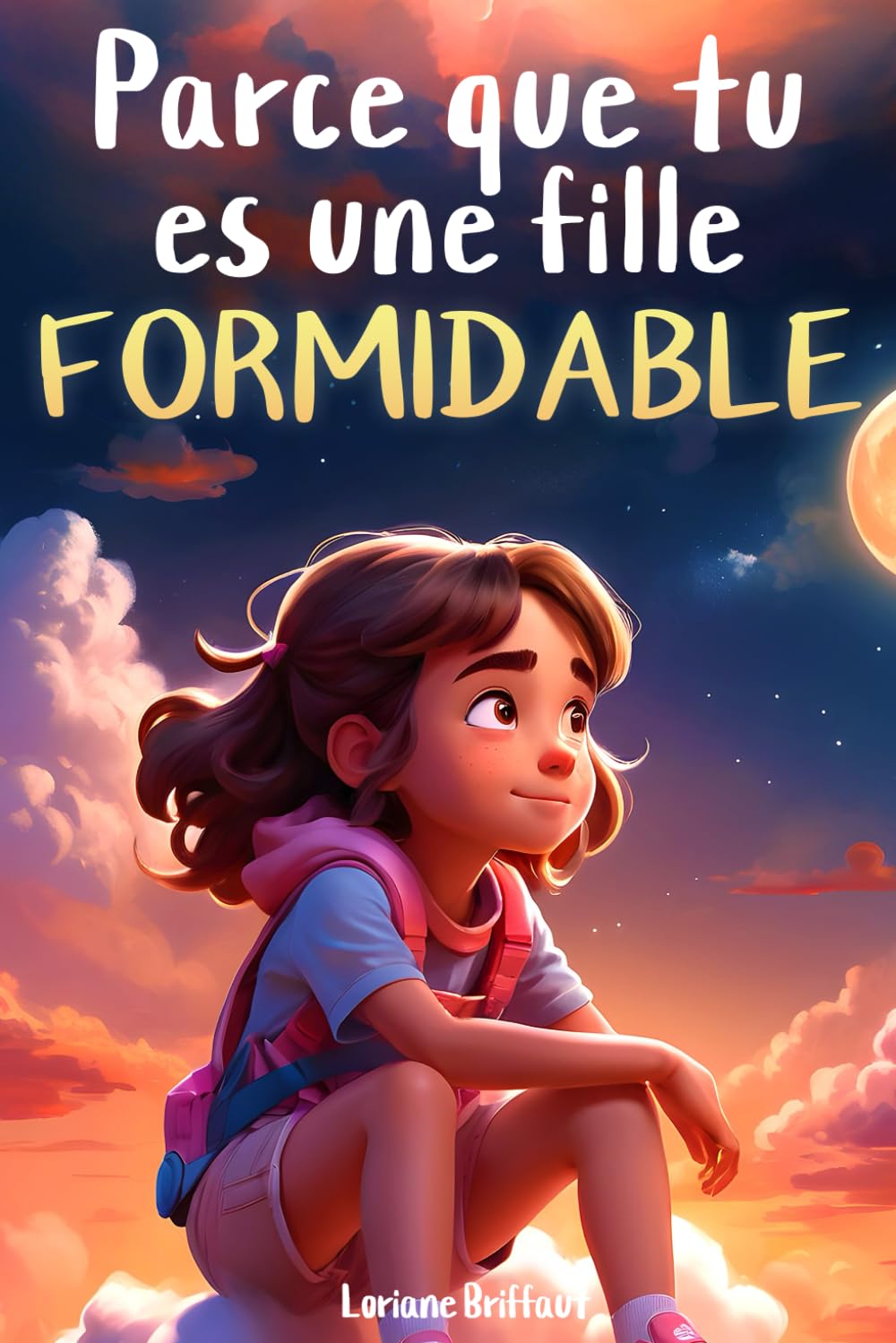 image de couverture du livre Parce que tu es une fille formidable de Loriane Briffaut