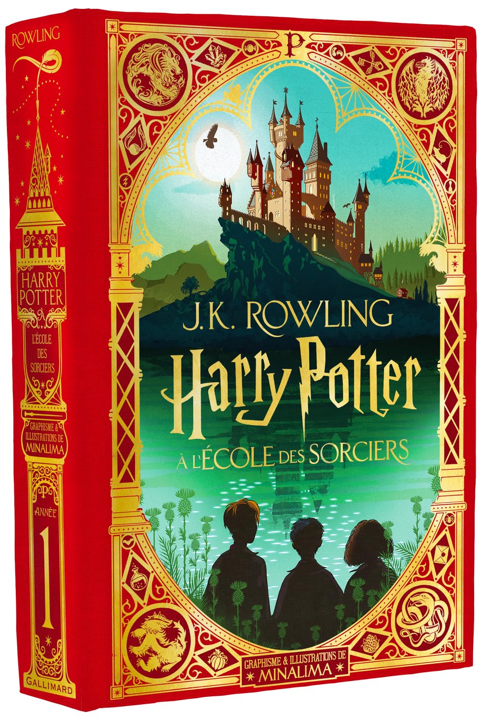 image de couverture du livre Harry Potter à l'école des sorciers de J.K. Rowling