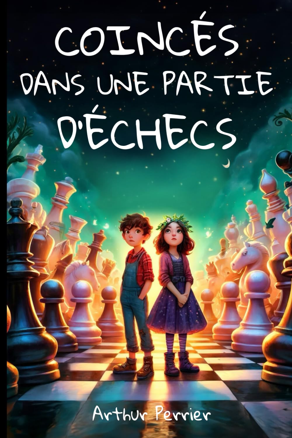 image de couverture du livre Coincés dans une partie d'échecs de Arthur Perrier