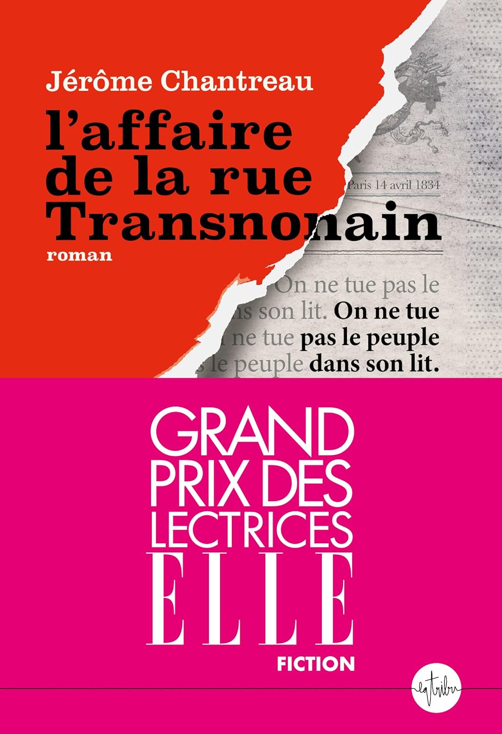 image de couverture du livre L'affaire de la rue Transnonain de Jérôme Chantreau